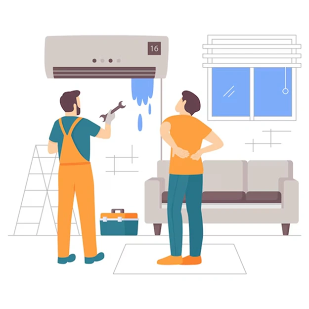 Deep AC cleaning and coil washing service at home in Coimbatore